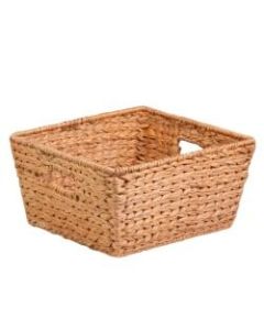 Honey-Can-Do Water Hyacinth Basket, Medium Size, Brown/Natural