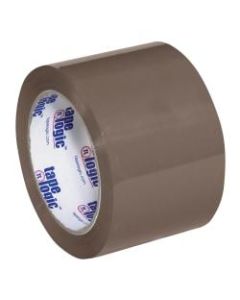 Tape Logic #600 Hot Melt Tape, 3in Core, 3in x 110 Yd., Tan, Case Of 24