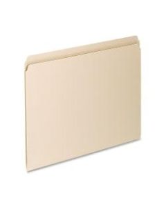 Pendaflex Essentials File Folders, Letter Size, Straight Cut, Manila, Box Of 100