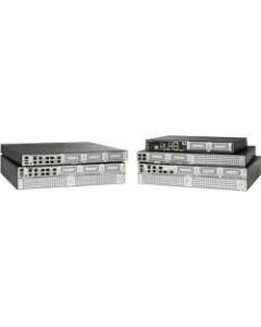 Cisco 4321 Router - 2 Ports - Management Port - 4 - Gigabit Ethernet - 1U - Rack-mountable, Wall Mountable