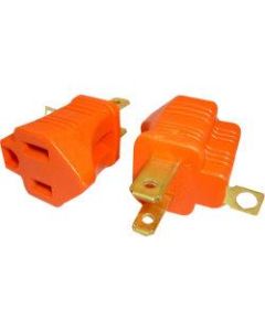 Professional Cable 3 Prong to 2 Prong Grounding Converter - AC Power