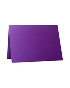 LUX Folded Cards, A1, 3 1/2in x 4 7/8in, Purple Power, Pack Of 250