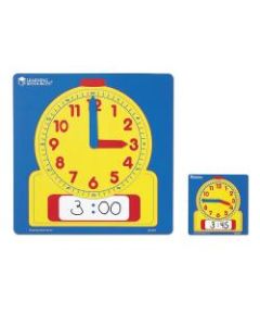 Learning Resources Write And Wipe Demonstration Clock, Ages 6-12