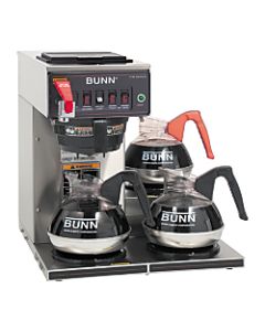 Bunn 12-Cup Automatic Commercial Coffeemaker, Black/Stainless Steel