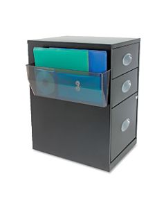 deflect-o Magnetic Wall File Pocket, Smoke