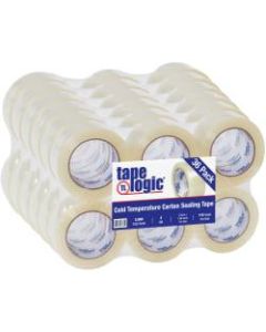 Tape Logic #7651 Cold Temperature Tape, 3in Core, 2in x 110 Yd., Clear, Case Of 36