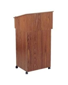 Oklahoma Sound? Table Top/Full Floor Lectern Combo, Medium Oak