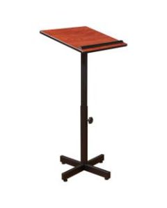 Oklahoma Sound Portable Presentation Lectern Stand, Cherry