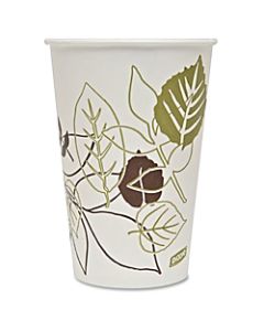 Dixie Polycoated Paper Cold Cups, 16 Oz, Pathways Design, 50 Cups Per Sleeve, 24 Sleeves Per Carton