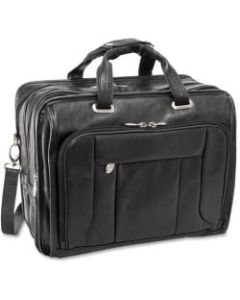 McKleinUSA West Town S Series Checkpoint-Friendly Wheeled Laptop Case, 17in x 9.5in x 13in, Black