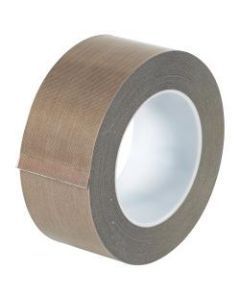 Office Depot Brand PTFE Glass Cloth Tape, 3in Core, 2in x 54ft, Brown