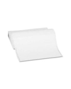 Sparco Continuous Paper, 12in x 8 1/2in, 20 Lb, White, Carton Of 2,400 Forms