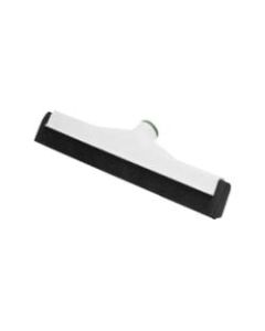 Unger Sanitary Standard Squeegee - 22in Foam Rubber Blade - Durable, Acid Resistant, Corrosion Resistant, Light Weight, Sturdy, Built-in Splash Guard - White, Black