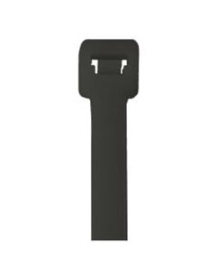 Office Depot Brand UV Cable Ties, 175 Lb, 40in, Black, Case Of 100