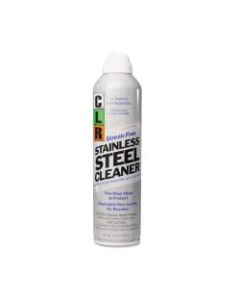 CLR Stainless Steel Cleaner, Citrus, 12 Oz, Carton Of 6