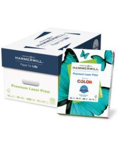 Hammermill Laser Paper, Letter Size (8 1/2in x 11in), 32 Lb, 500 Sheets Per Ream, Case Of 10 Reams