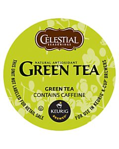 Celestial Seasonings Natural Antioxidant Green Tea Single-Serve K-Cups, 0.40 Oz, Box Of 96