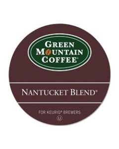 Green Mountain Coffee Single-Serve Coffee K-Cup, Nantucket Blend, Carton Of 96, 4 x 24 Per Box