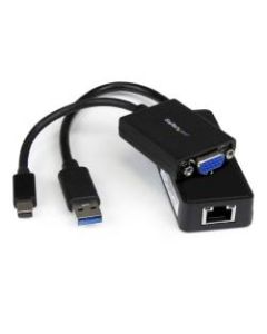 StarTech.com Lenovo ThinkPad X1 Carbon VGA and Gigabit Ethernet Adapter Kit