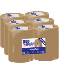 Tape Logic Flatback Tape, 3in Core, 1in x 60 Yd., Kraft, Case Of 36