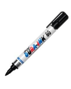 DURA-INK No. 80 Permanent Marker, Fine Point, Black