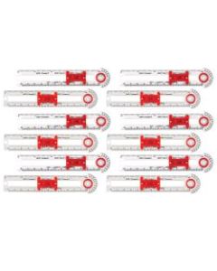 Learning Resources Plastic Student Bulls-Eye Compasses, Pack Of 12
