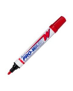 Pro-Wash W Removable Paint Markers, Medium Point, Red