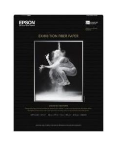 Epson Professional Photo Paper, Letter Size (8 1/2in x 11in), 325 g/m2, Glossy, Ream Of 25 Sheets
