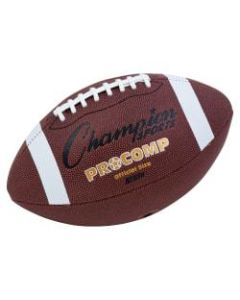 Champion Sports Official Size Pro Composition Football - 11.50in - Official