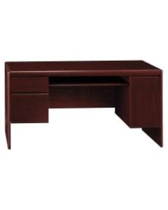 Bush Furniture Northfield Credenza Desk, 62inW, Harvest Cherry, Standard Delivery