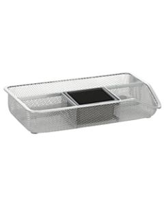 Brenton Studio Silver Mesh Drawer Organizer