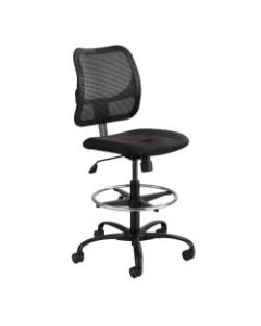 Safco Vue Mesh Extended Height Chair, Black