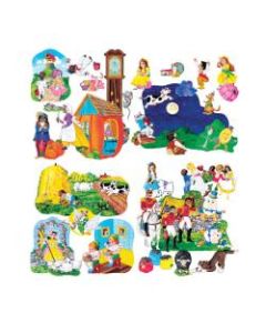 Little Folks Visuals Nursery Rhymes Flannelboard Set