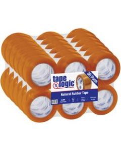 Tape Logic #51 Natural Rubber Tape, 2in x 110 Yd, Clear, Case Of 36 Rolls
