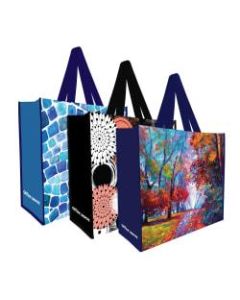 Office Depot Brand Large Reusable Shopping Bag, Assorted Colors