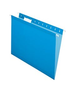 Office Depot Brand Hanging Folders, Letter Size, Blue, Box Of 25