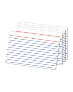 Office Depot Brand Ruled Index Card, 4inx 6in, Pack Of 500