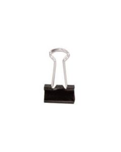 Office Depot Brand Heavy-Duty Binder Clips, Micro, 1/2in Wide, 5/32in Capacity, Black, Box Of 100