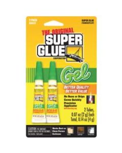 Super Glue Gel Double Pack - 2 / Pack - Clear