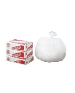 Pitt Plastics 6 mic Trash Bags, 10 gal, 24inH x 24inW, Clear, 1000 Bags