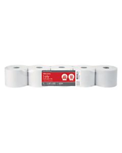 Office Depot Brand Paper Rolls, 2-1/4in x 200ft, White, Pack Of 5