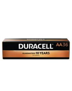 Duracell Coppertop AA Alkaline Batteries, Box Of 36