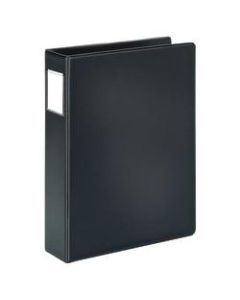 Office Depot Brand Durable Legal-Size Reference 3-Ring Binder, 2in Round Rings, 100% Recycled, Black