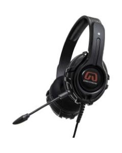 GamesterGear Cruiser Headset - Stereo - Mini-phone (3.5mm) - Wired - 32 Ohm - 20 Hz - 20 kHz - Over-the-head - Binaural - Circumaural - 4.90 ft Cable - Black