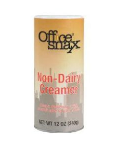 Office Snax Non-dairy Creamer Canister - 0.75 lb (12 oz) Canister - 24/Carton