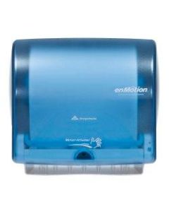 Georgia-Pacific enMotion Impulse 10 Automated Towel Dispenser, Splash Blue