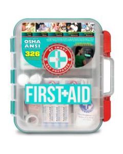 Be Smart Get Prepared Omar Medical Supplies First Aid Kit, 326 Pieces