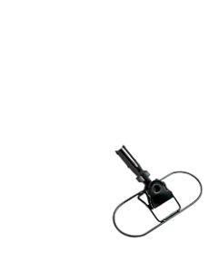 Rubbermaid Commercial Snap-On Wire Dust Mop Frames, 5in x 24in, Black, Pack Of 12