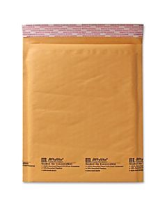 Sealed Air Self-Seal Bubble Mailers, 12 1/2in x 19in, Kraft, Case Of 50