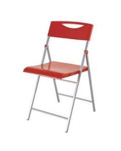 Alba CPSMILE Chair, Red, Set Of 2